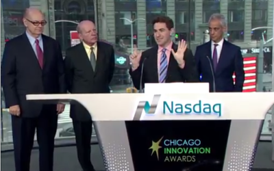 Chicago Innovation Awards 2017 Nasdaq In-Studio Ceremony coverage