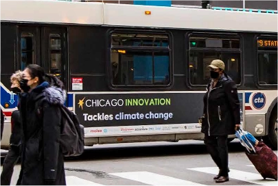 Chicago Innovation CTA Bus Ad