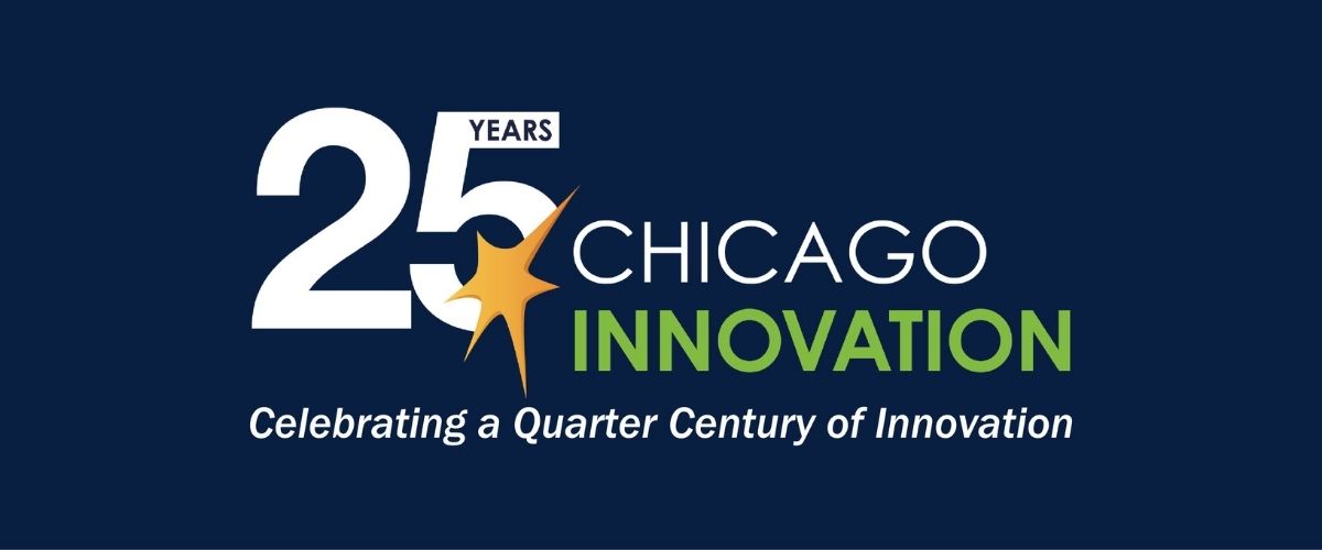 Chicago Innovation 25th Anniversary logo