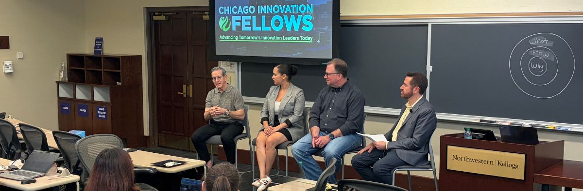An interactive panel discussion with branding experts Larry Deutsch, Melissa Ballate, Matt Doubleday and moderator Luke Tanen.