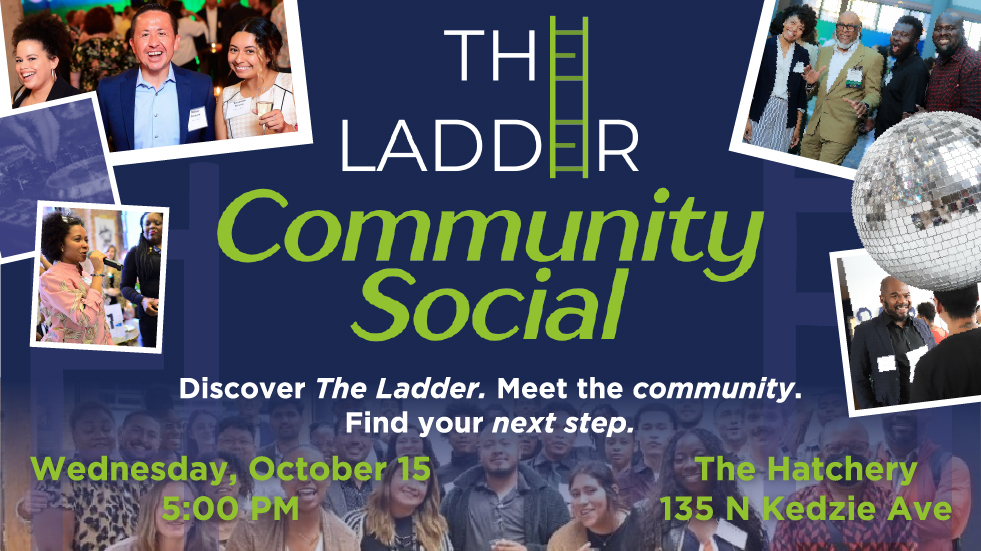 The Ladder Community Social Banner October 15 at 5 PM