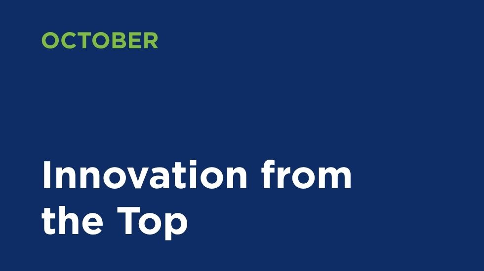 Innovation from the Top